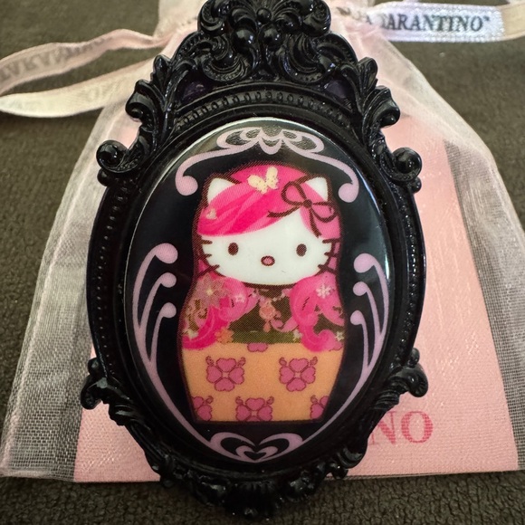Tarina Tarantino Black and Pink Hello Kitty Ring - Picture 2 of 7